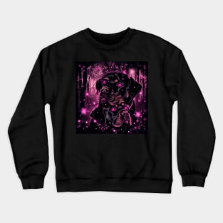 Glowing Rottweilers Crewneck Sweatshirt